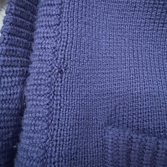 TracyReese Blue Merino Wool Button Down Sweater size medium - Picture 14 of 14